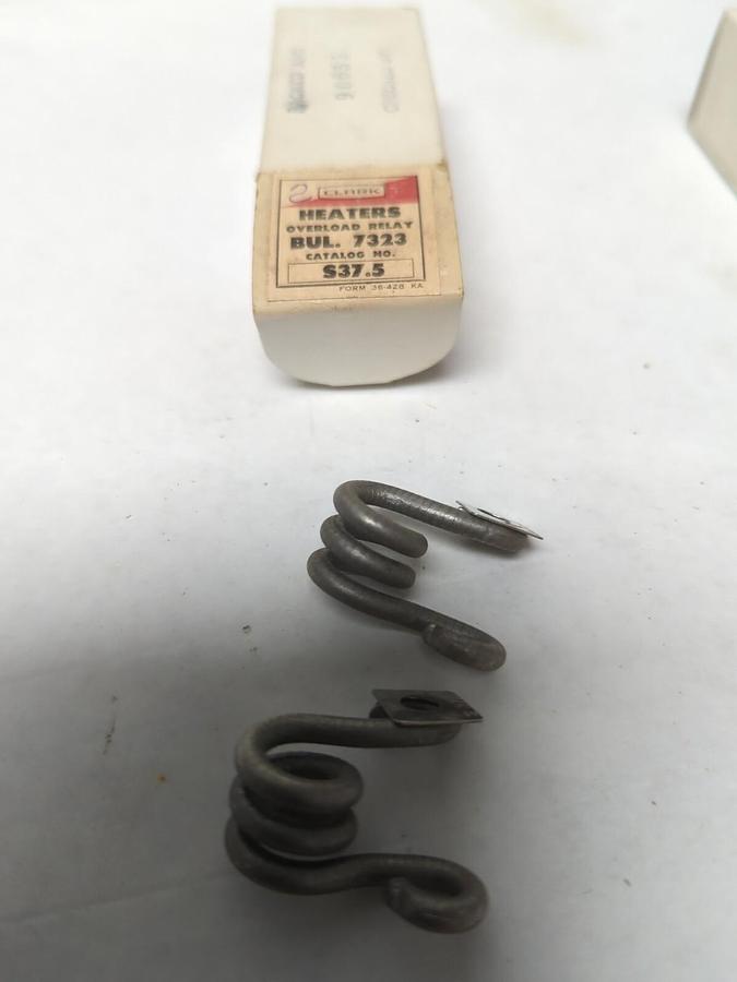 CLARK-SYLVANIA,S-37.5,OVERLOAD HEATER ELEMENT LOT OF 4 NOS