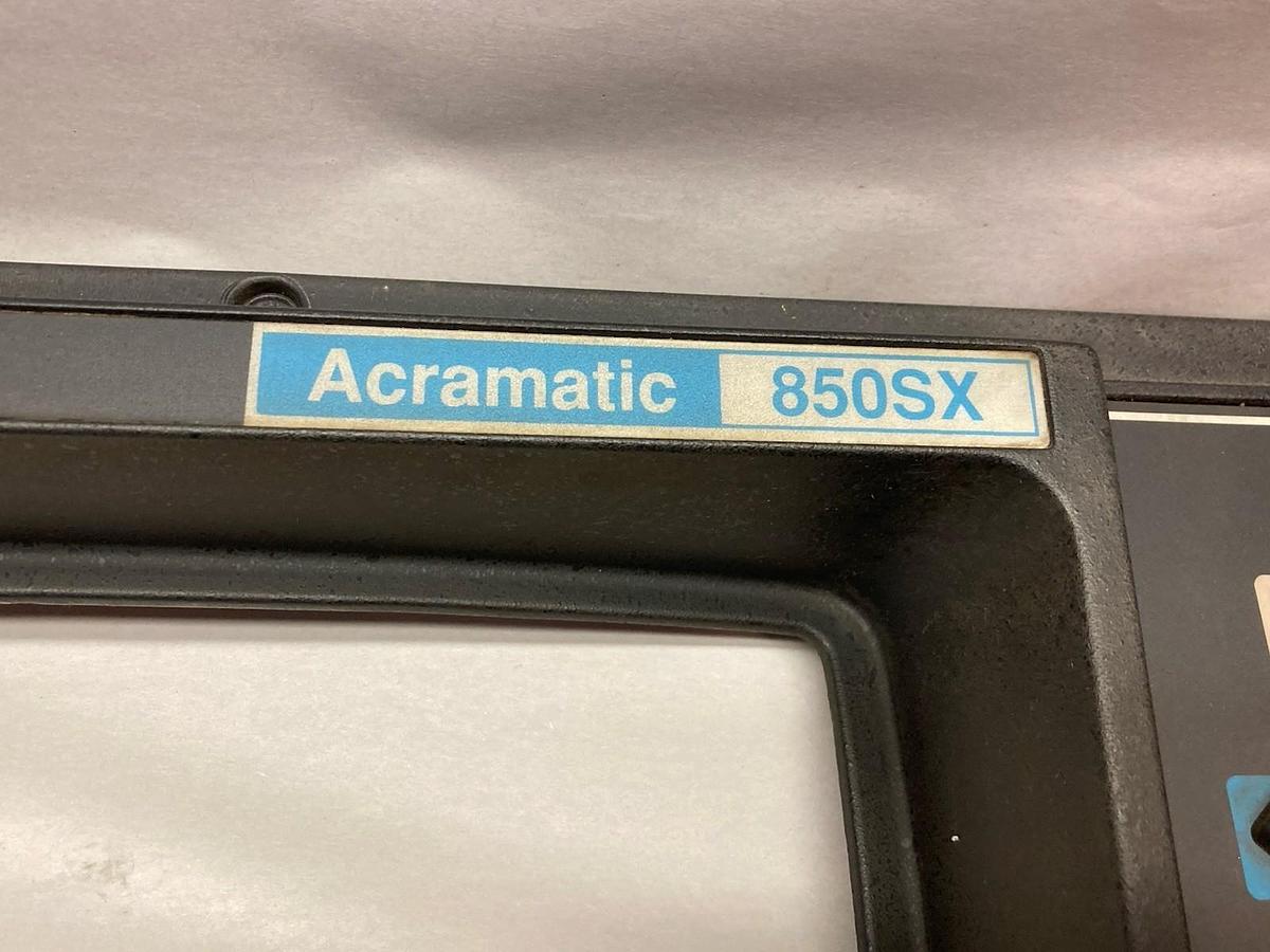 Used Cincinnati Milacron Acramatic,850SX,Controller Keyboard Panel Only