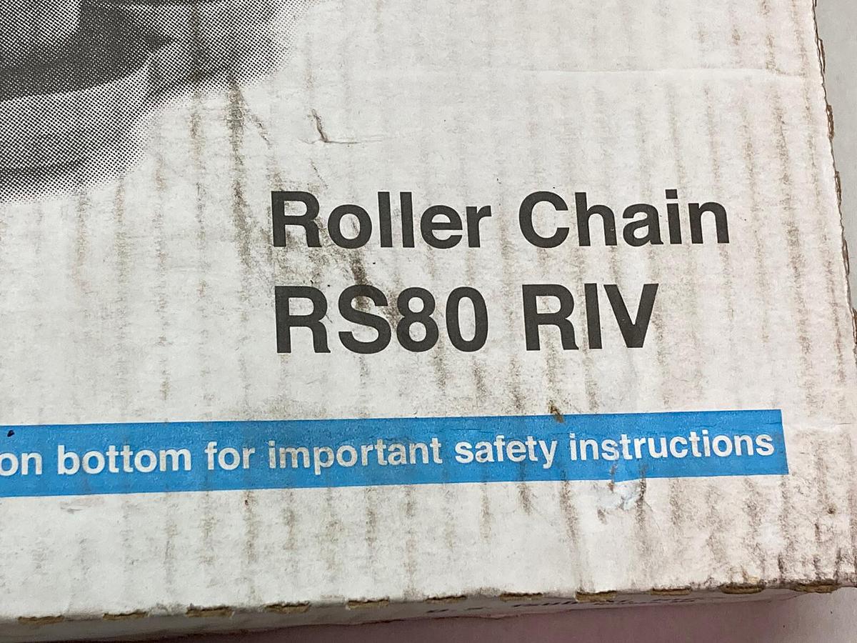 Tsubaki,RS80 RIV,Single Roller Chain