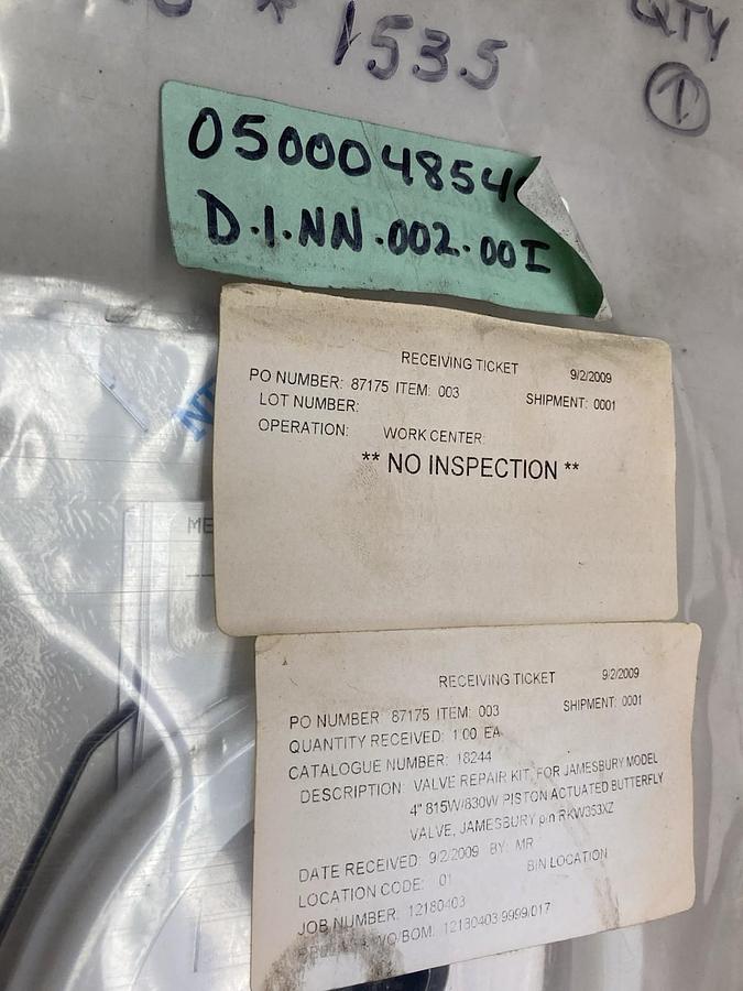 Neles-Jamesbury,IMO-308EN,Model C Wafer-Sphere Repair Kit