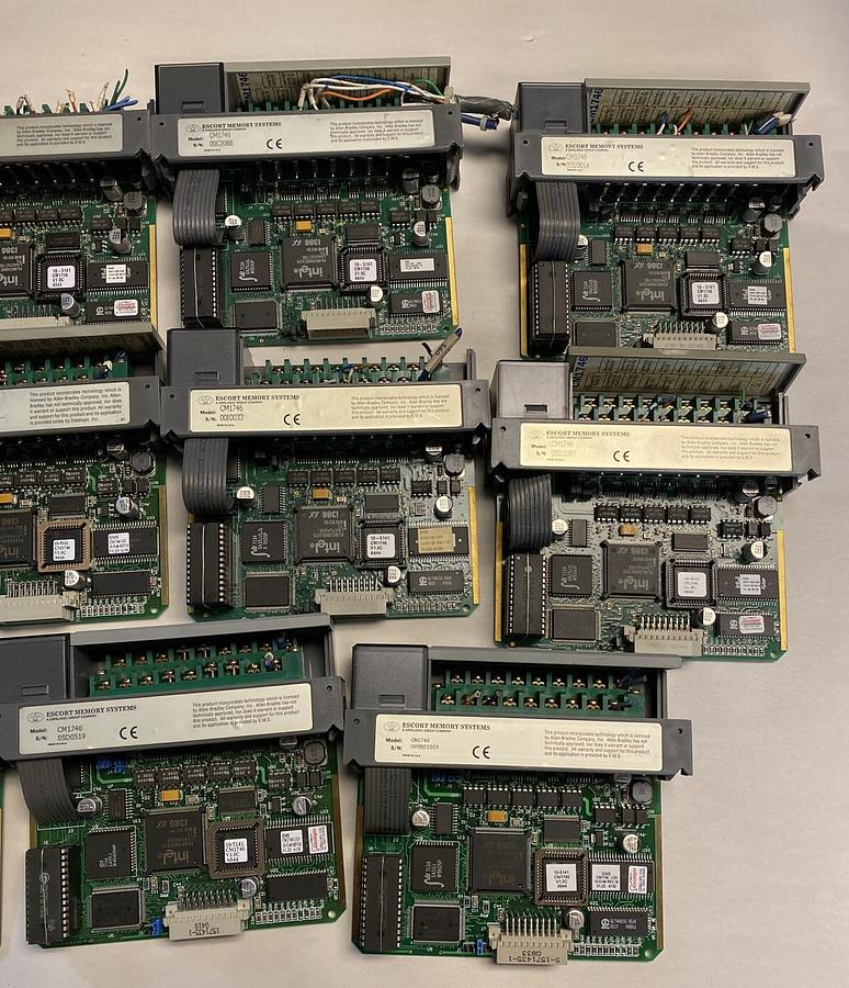 Used Escort Memory Systems,CM1746,Module LOT OF 11