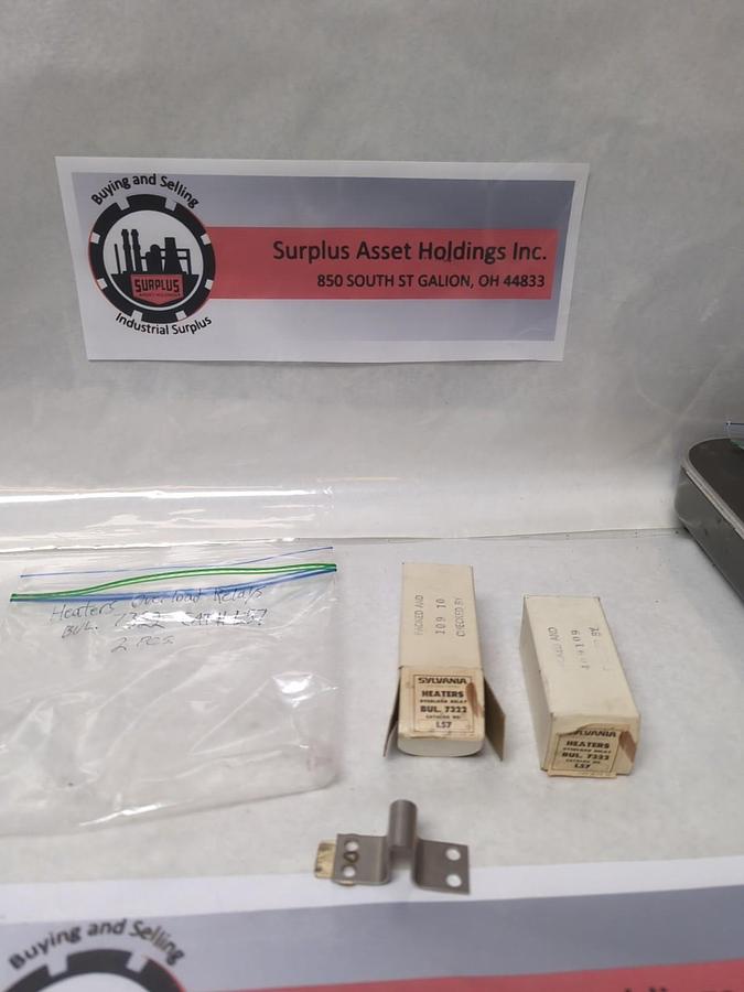 SYLVANIA,L57,OVERLOAD HEATER ELEMENT LOT OF 2 NOS