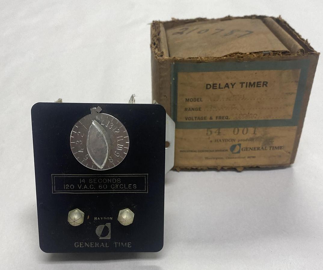 Haydon General Time,DA11A031D,Delay Timer 14 Seconds NOS