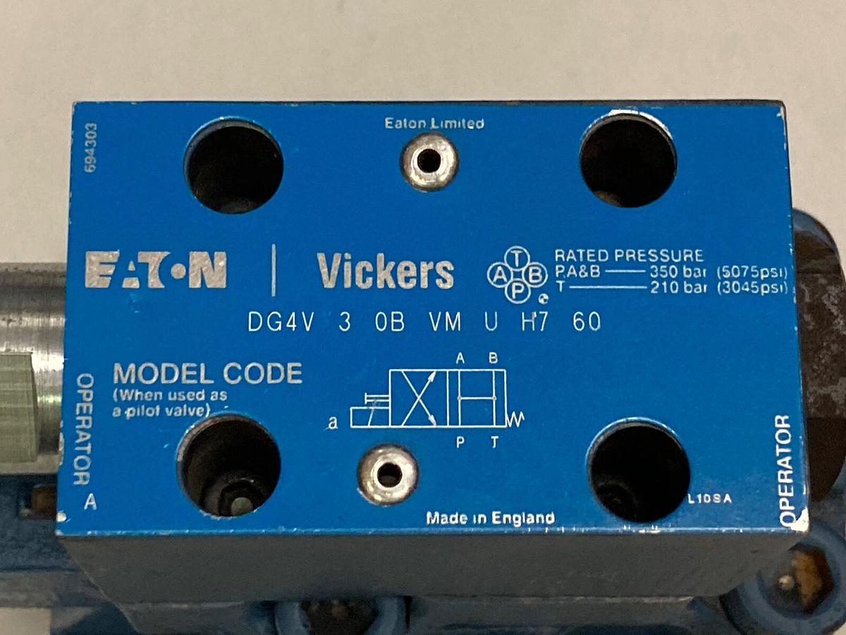 Used Eaton Vickers,DG4V-3-0B-VM-U-H7-60,Directional Valve