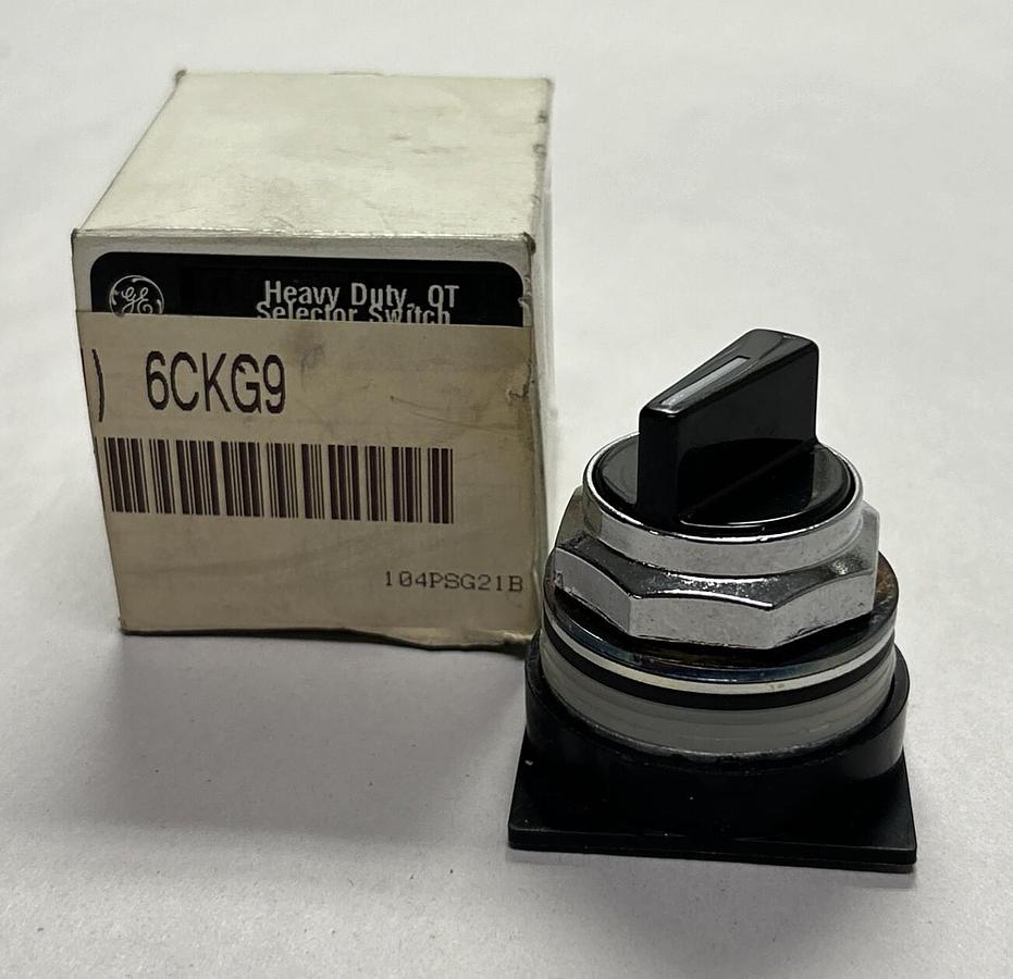 Used GENERAL ELECTRIC,6CKG9,SELECTOR SWITCH NOS