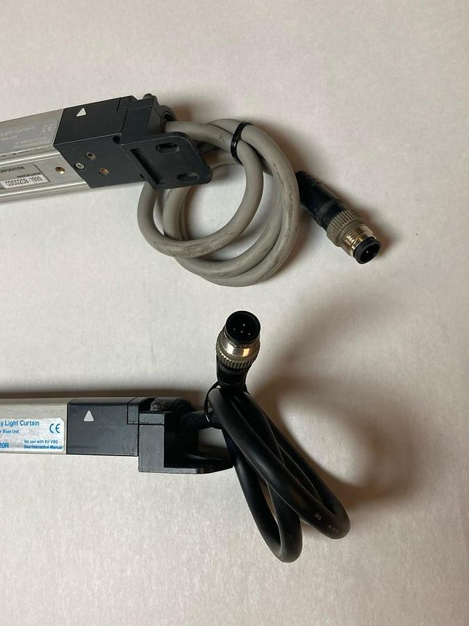 Used Keyence,PJ-V21T & PJ-V21R w/PJV20T & PJ-V20R,Safety Light Curtain Sets