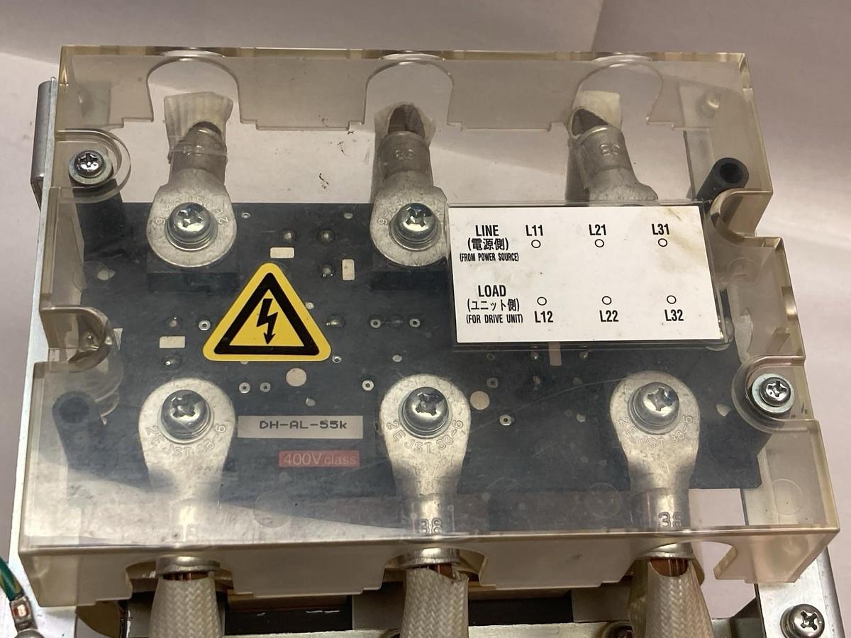 Used Mitsubishi,DH-AL-55K,3-Phase Line Reactor 380/440/-480V 105A 50/60Hz