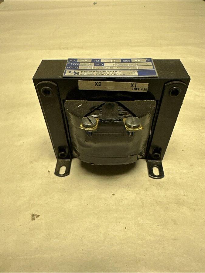 Hevi-Duty,D-44310,75VA Type SXO Industrial Control Transformer