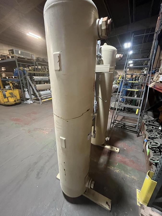 Used INGERSOLL RAND,HL6001HEFA3Z01,DESICCANT DRYER 600CFM NO VALVE ACTUATORS