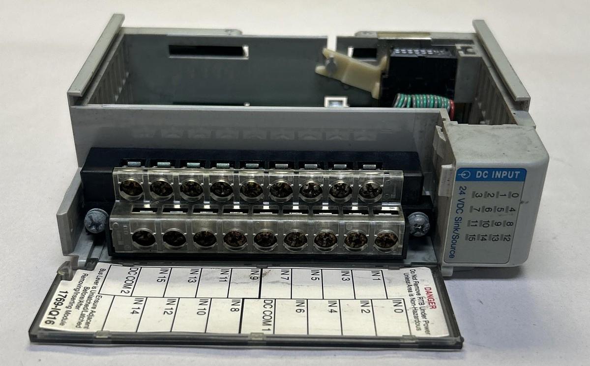 Used ALLEN BRADLEY,1769-IQ16,COMPACT I/O INPUT MODULE