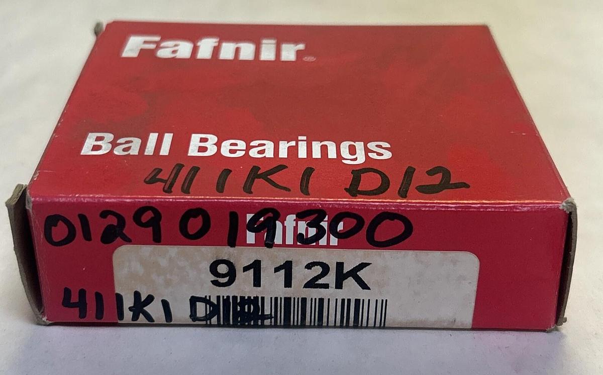 FAFNIR,9112K,BALL BEARING NOS