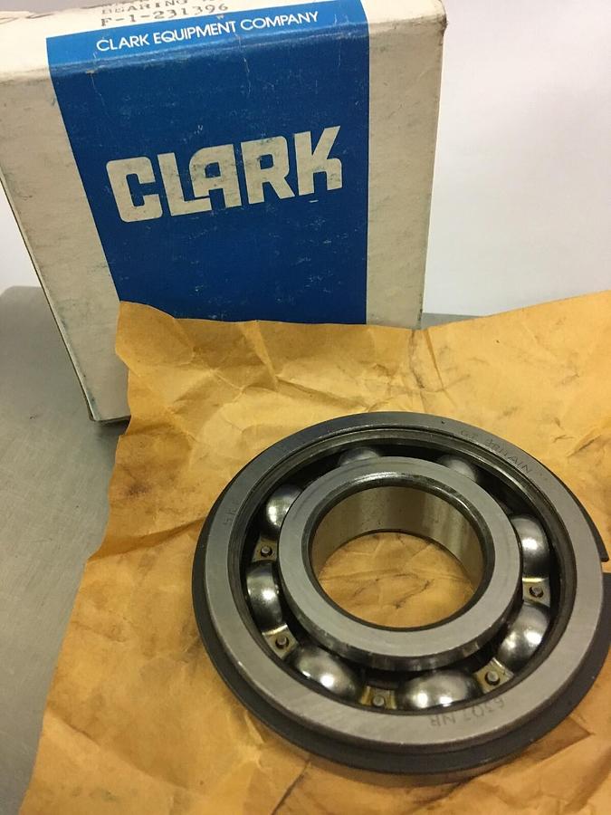 Clark Equipment Co.,K7 F-1-231396 6307NR,Deep Grove with Snap Ring