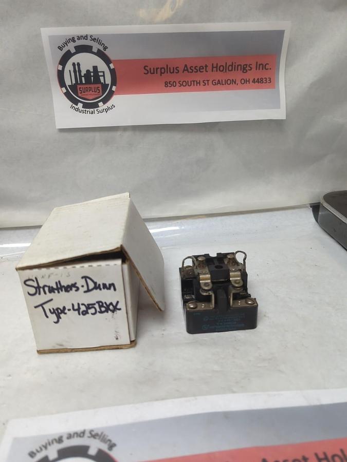 Used STRUTHER-DUNN,TYPE 425BXX,RELAY 240V 50-60HZ 1HP 30A 120/240VAC PRE-OWNED