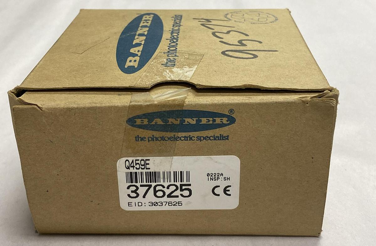Banner,Q459E,Intrinsically Safe DC Sensor 37625 NEW