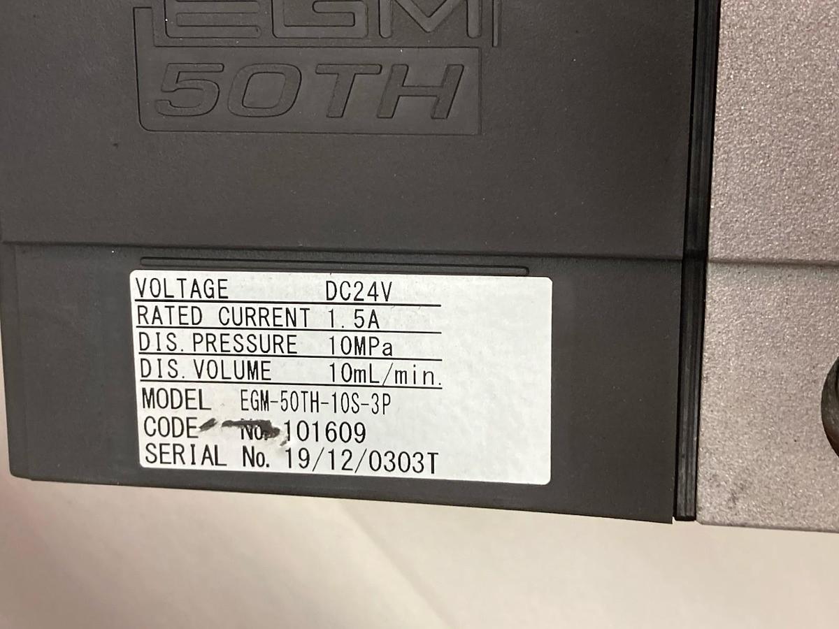 Used Lube,Model EGM-50TH-10S-3P,Oil Lubrication Pump 1.5A 10MPa 24VDC