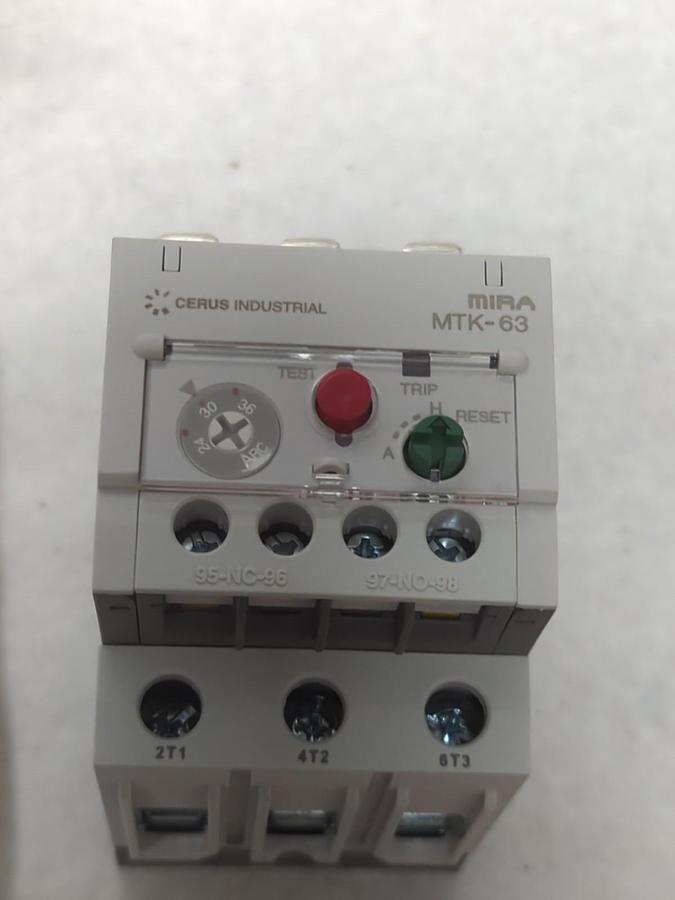 CERUS,MTK-63/3K 36L,THERMAL OVERLOAD RELAY NOS