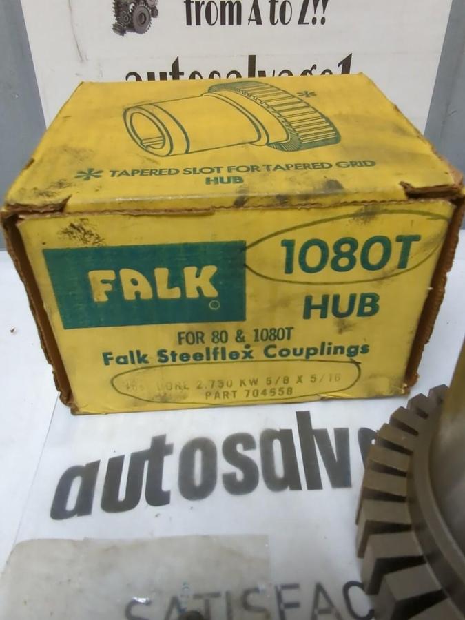 FALK,704658 1080T,HUB 2-3/4 INCH BORE 5/8 INCH X 5/16 INCH KW NOS