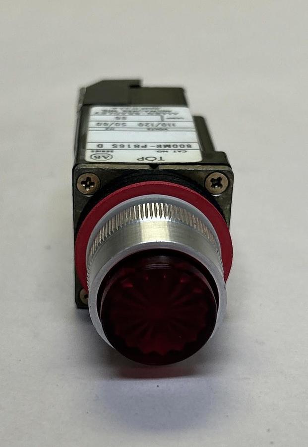 ALLEN BRADLEY,800MR-PB16RAS,ILLUMINATED PUSH BUTTON NOS