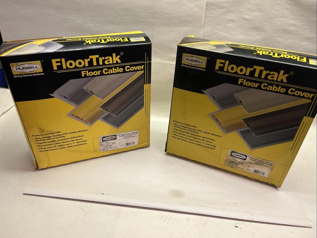 HUBBELL,FT4Y5,FLOORTRAK 5FT LONG 2 BOXES