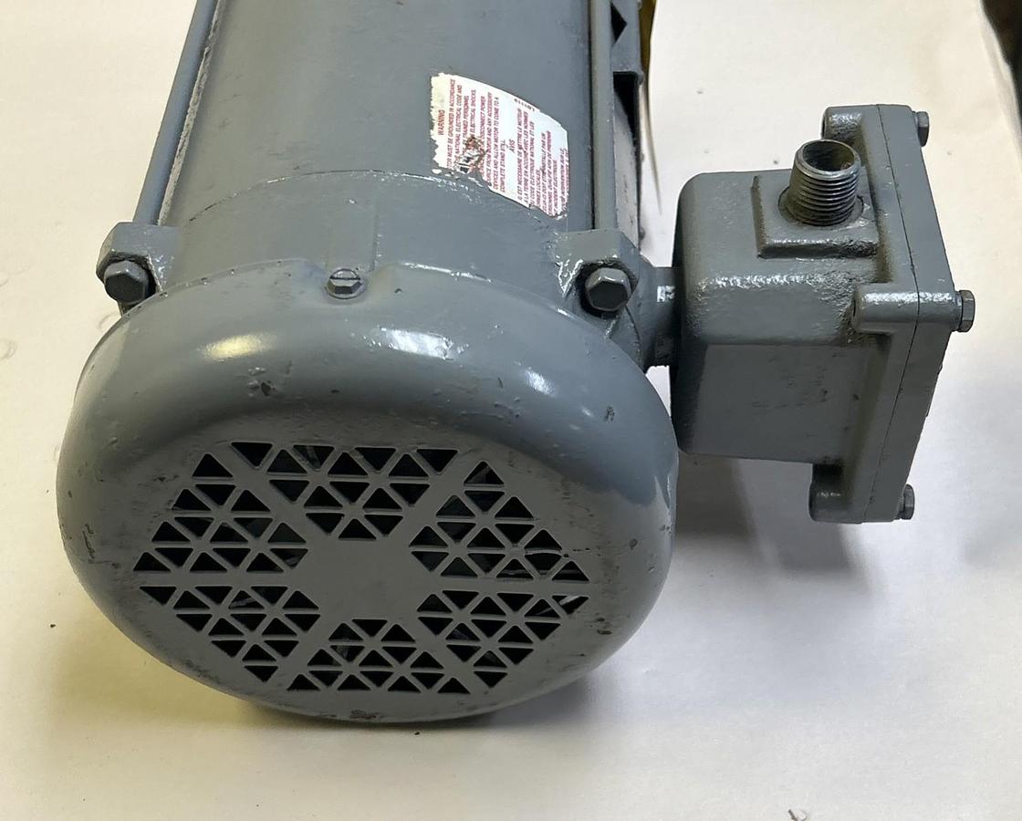 Used BALDOR,M7037,AC MOTOR 2HP 208-230/460V 1725RPM 3PH 56 FRAME