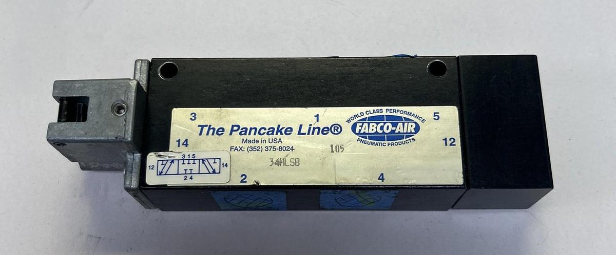 Used FABCO-AIR,34HLSB,DIRECTIONAL CONTROL VALVE
