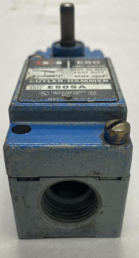 Used Cutler-Hammer,E50SA,Series A1 Limit Switch