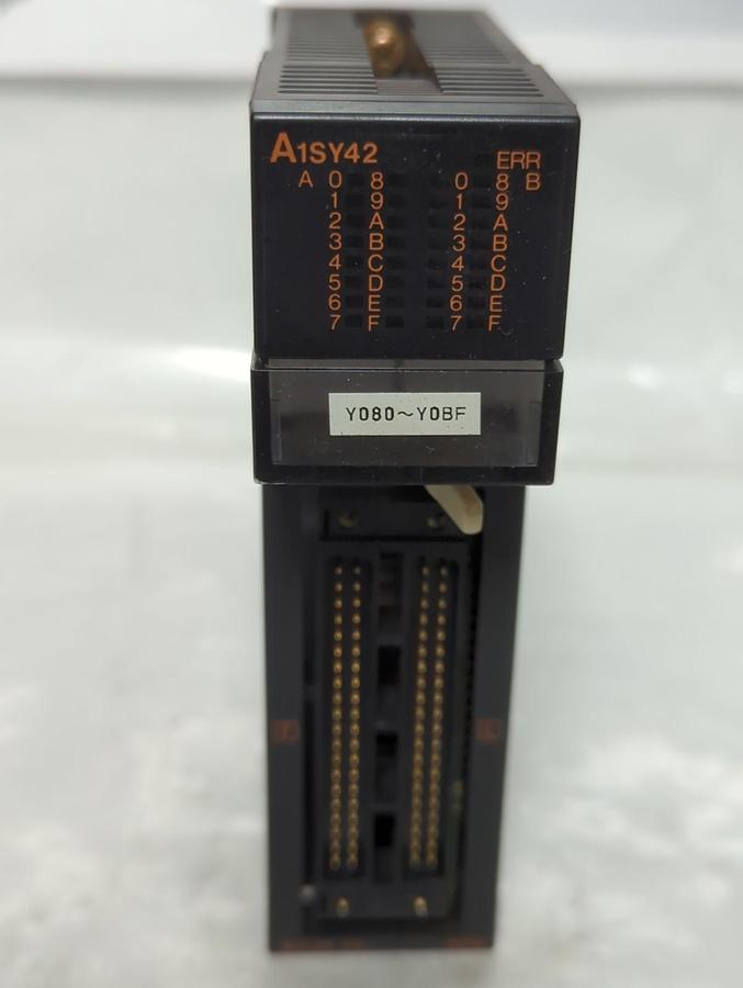 Used MITSUBISHI,A1SY42,OUTPUT UNIT MODULE PRE-OWNED