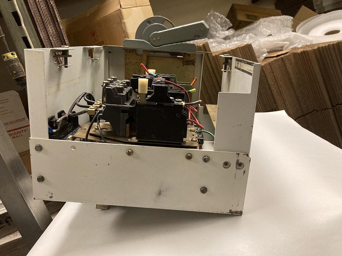 Used Allen-Bradley,2112B,Size 1 MCC 12 INCH Starter Bucket 10 HP 480 Volts