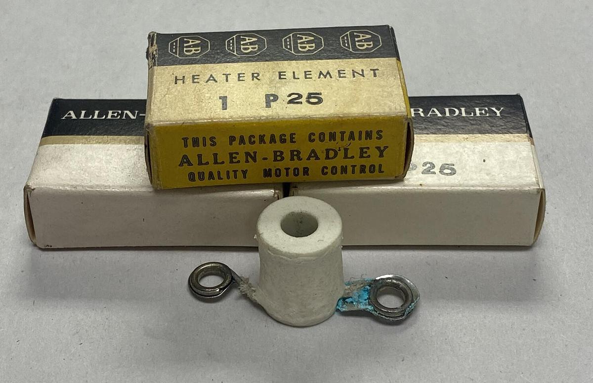 Allen-Bradley,P25,Overload Heater Element Lot Of 3 NOS