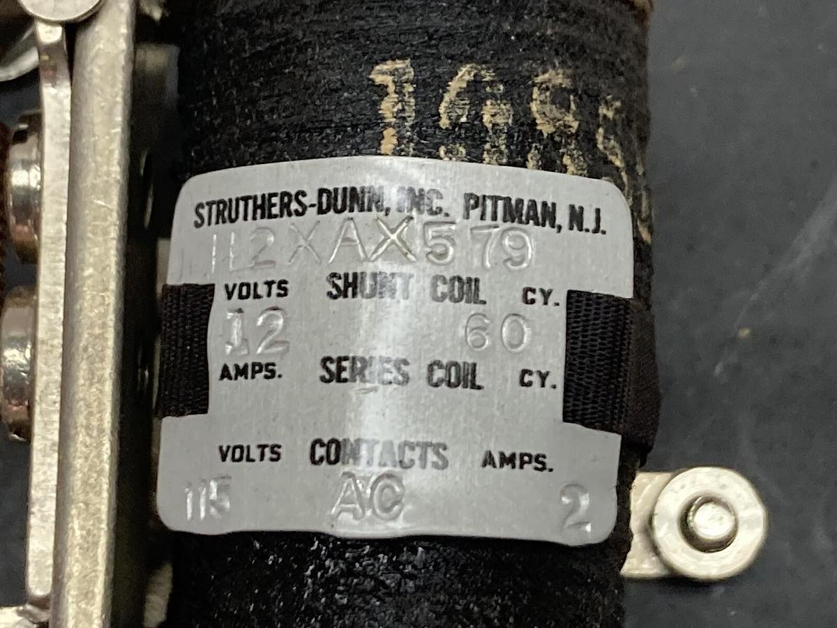 Struthers-Dunn,12XAX579,Relay 115V 2A