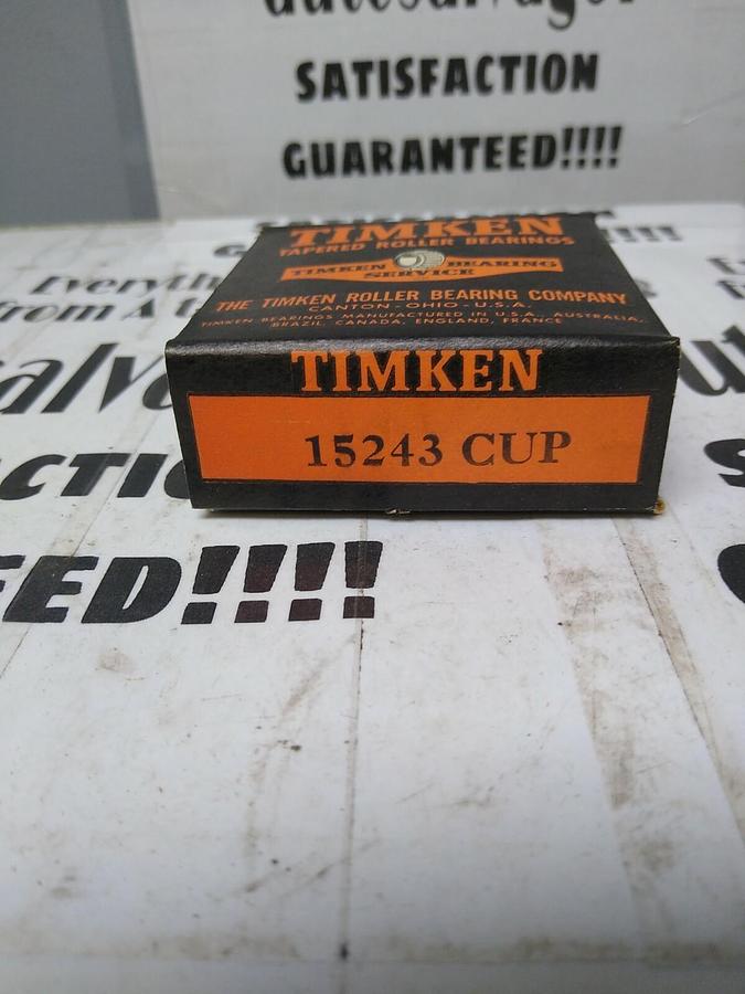 Used Timken,15243,Roller Bearing Cup NOS