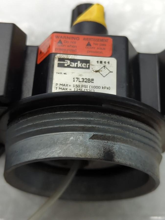 Used PARKER,07R313AC,REGULATOR ASSEMBLY 07F32AC-17L32BE PRE-OWNED