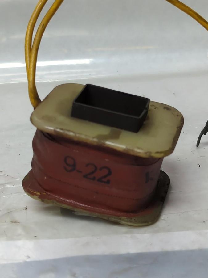 Used DETROIT COIL CO.,9-22,SOLENOID COIL 115V 50-60CY PRE-OWNED