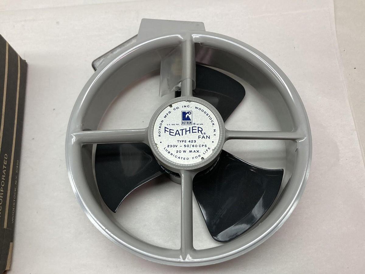 Rotron MFG Feather Type-423,Fan 230V-50/60CPS 20Watt