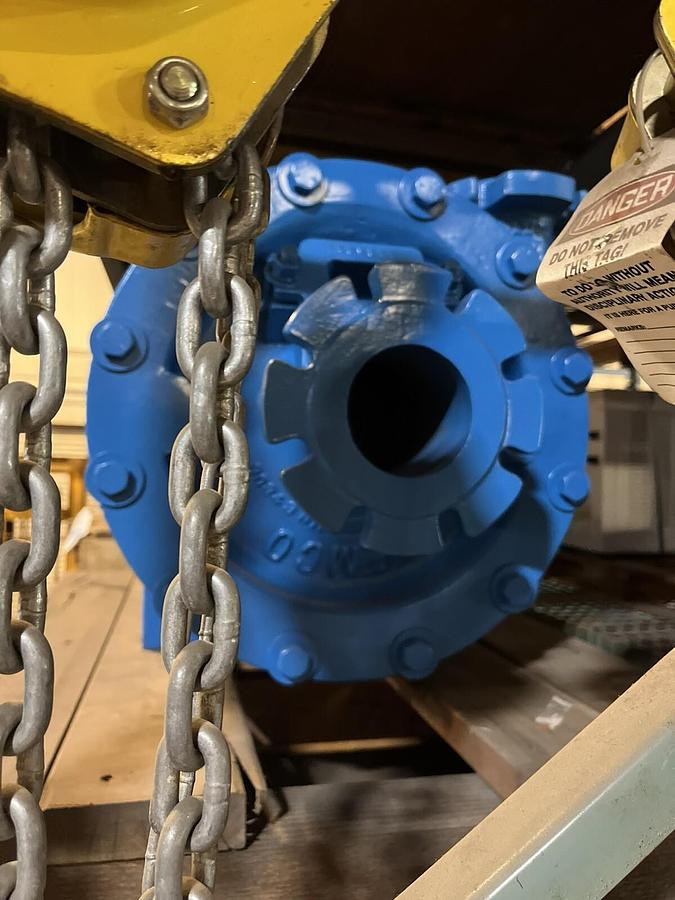 Used WEMCO,4X3X14,MODEL C TORQUE FLOW CENTRIFUGAL PUMP NI HARD/CHROME CONSTRUCTION