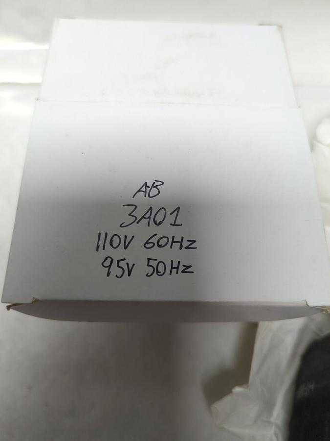 Used ALLEN-BRADLEY,3A01,COIL 110V 60HZ 95V 50HZ PRE-OWNED