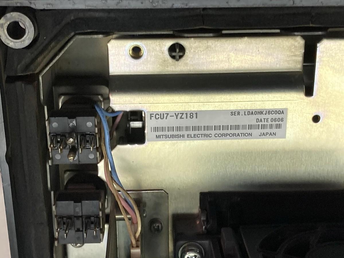 Used Mitsubishi,FCU7-YZ181,Operation Display