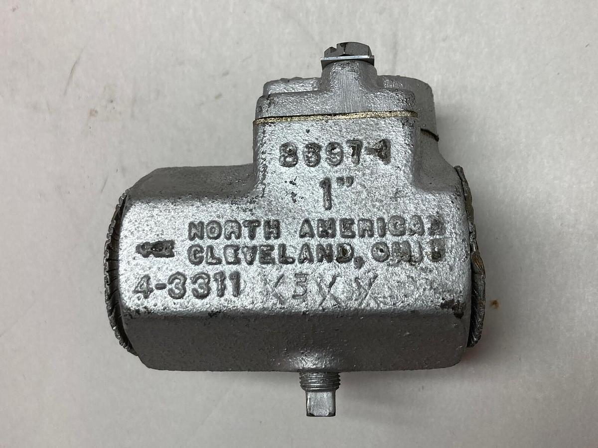 Used North American MFG Co,8697-3,1 Inch Gas Valve