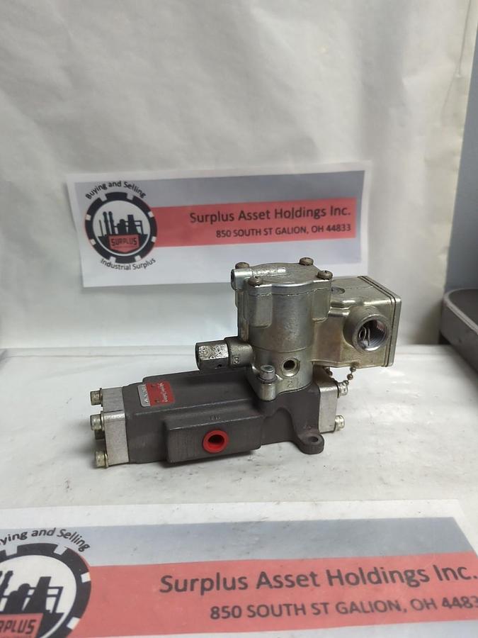 Used SCHRADER-BELLOWS,L485-25-102,SOLENOID VALVE 120V 60 110V 50 PRE-OWNED