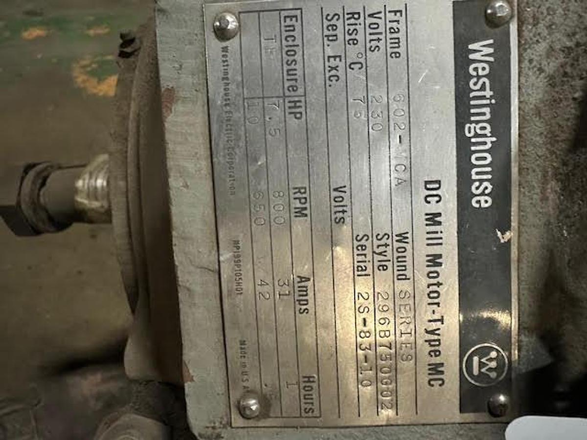 Used Westinghouse 7.5 602-CA