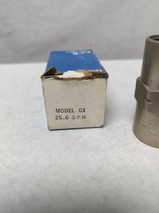 EATON DOLE CONTROLS,MODEL GX,FLOW CONTROL VALVE 25.0 G.P.M. NOS