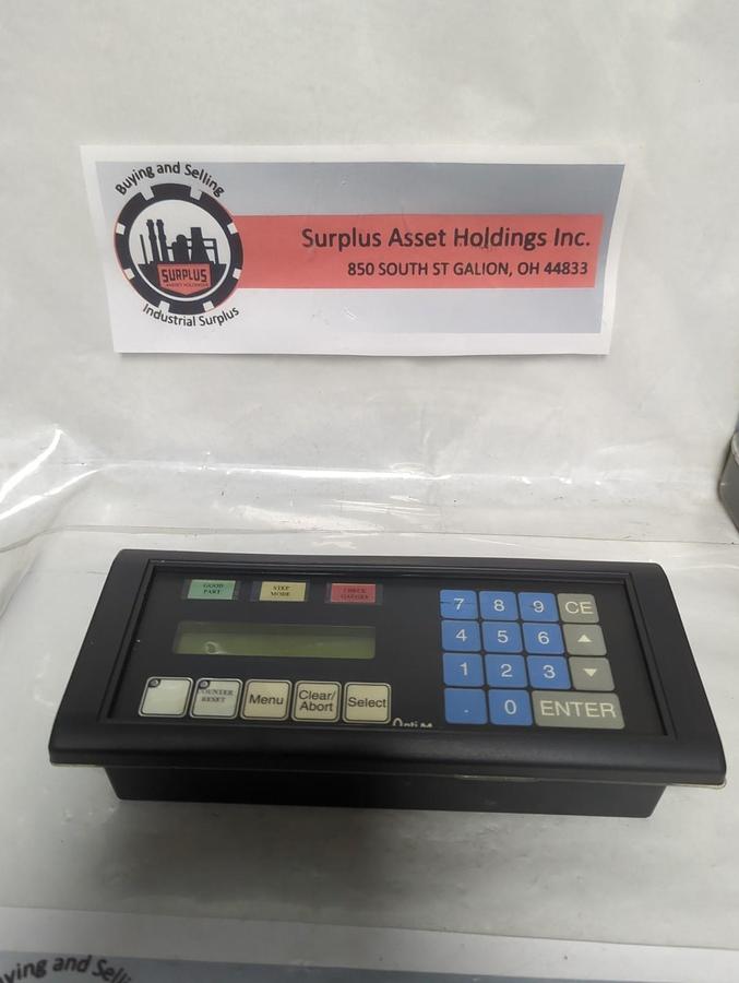 Used OPTIMATION,OP-1510,OPERATOR TERMINAL 8-30VDC PRE-OWNED