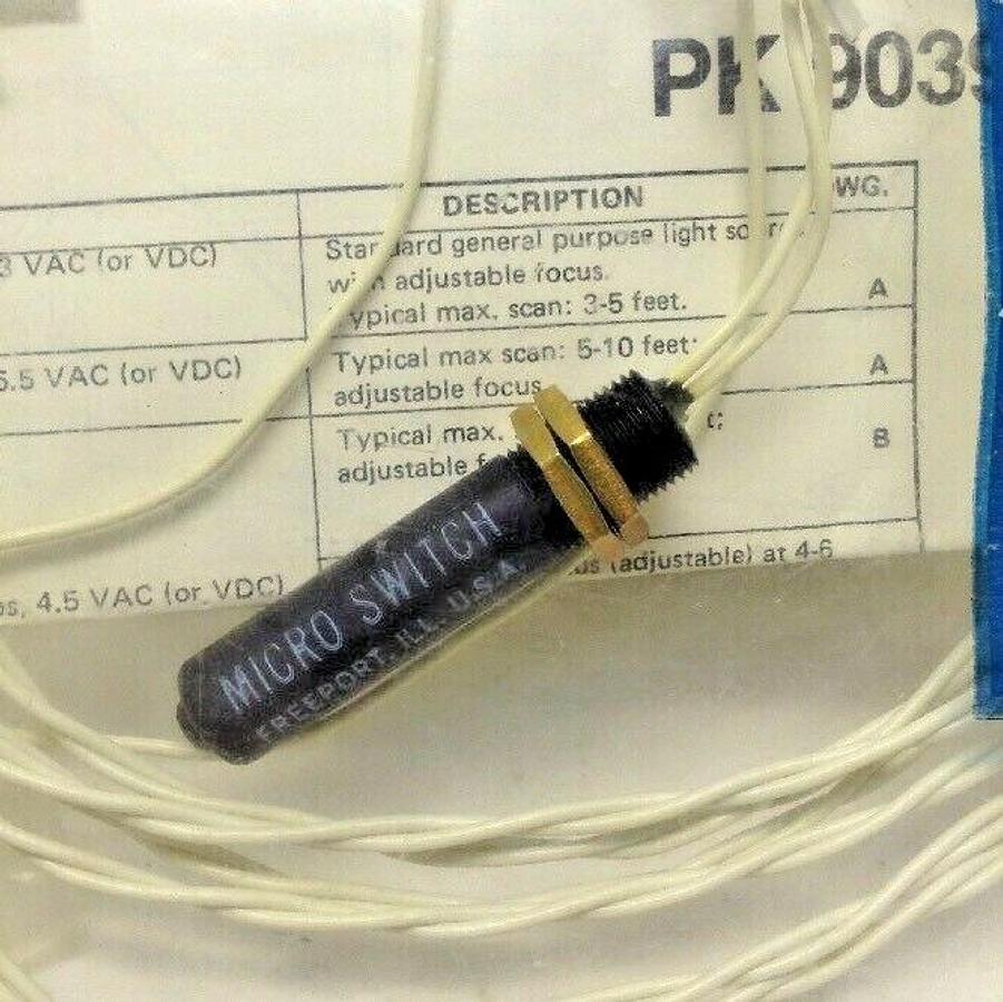 MICRO SWITCH HONEYWELL,FE-TLS2,Photoelectric Sensor Sealed Bags LOT OF 3