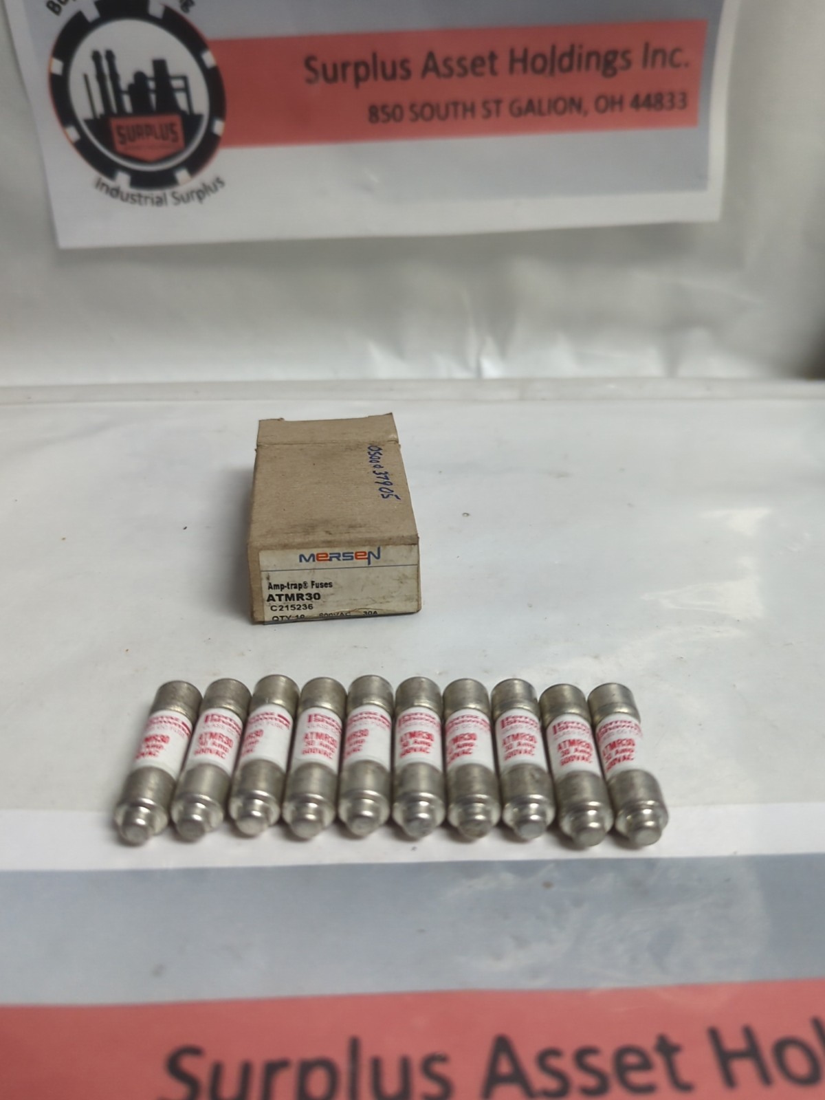 MERSEN,ATMR-30,AMP-TRAP 30 AMP FUSES BOX OF 10 NOS