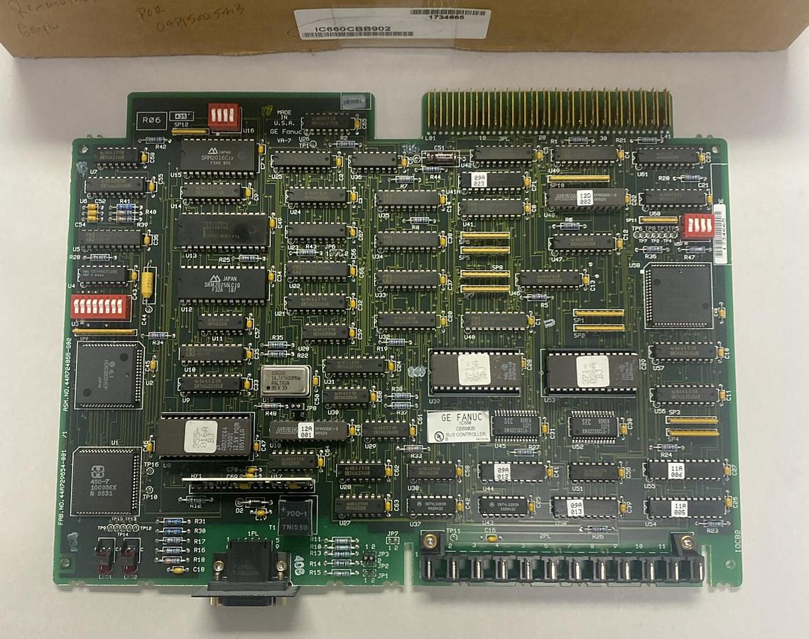 Used GE FANUC,IC660CBB902B,BUS CONTROLLER REFURBISHED