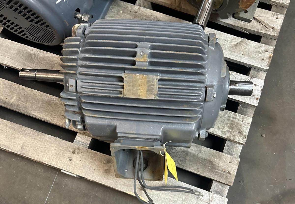 Used WESTINGHOUSE,256T, MOTOR 20HP460V 1765RPM 3PH 256T FRAME