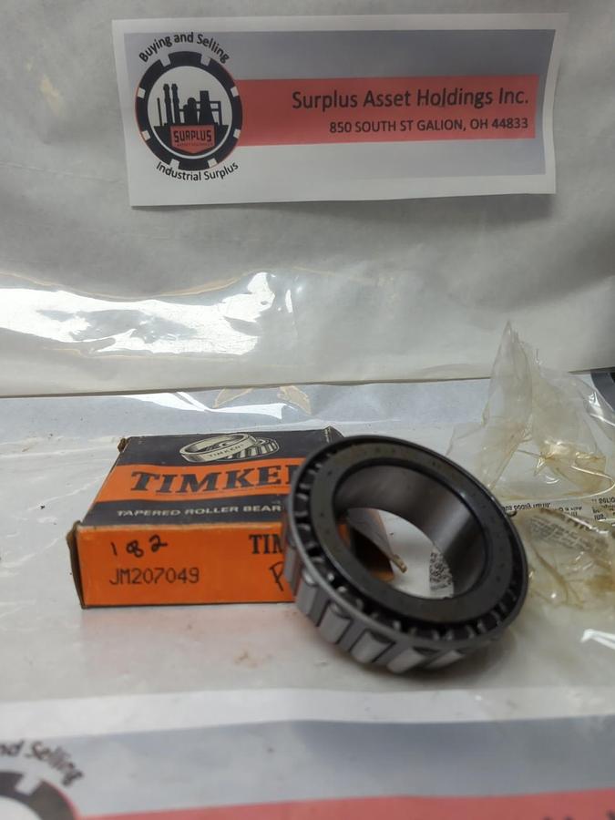 TIMKEN,JM207049,ROLLER BEARING CONE NOS