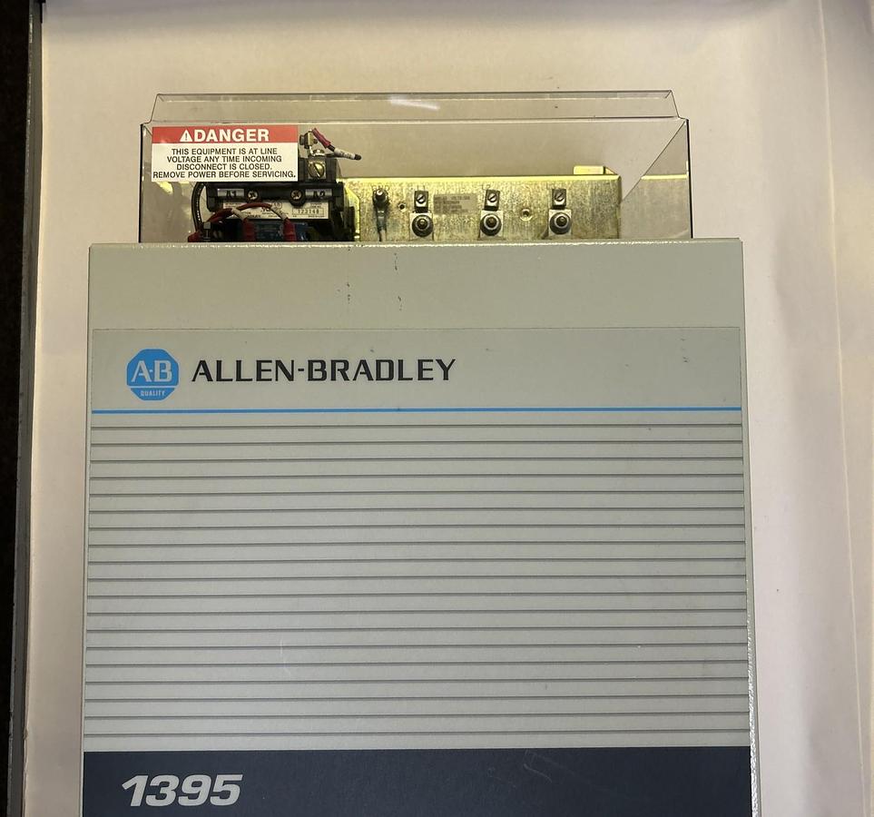Used ALLEN BRADLEY,1395-B71-C1-P10-P51,DC DRIVE CONTROLLER