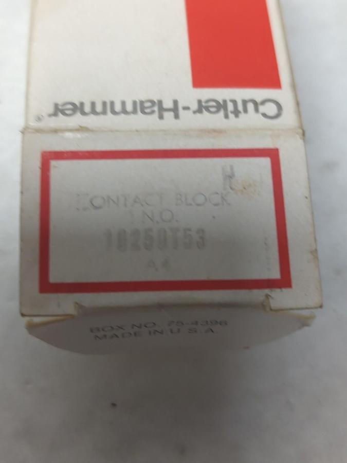 CUTLER-HAMMER,10250 T53,CONTACT BLOCK NOS