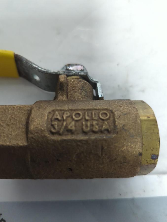 Used APOLLO,600CUP,BALL VALVE 3/4 INCH PRE-OWNED